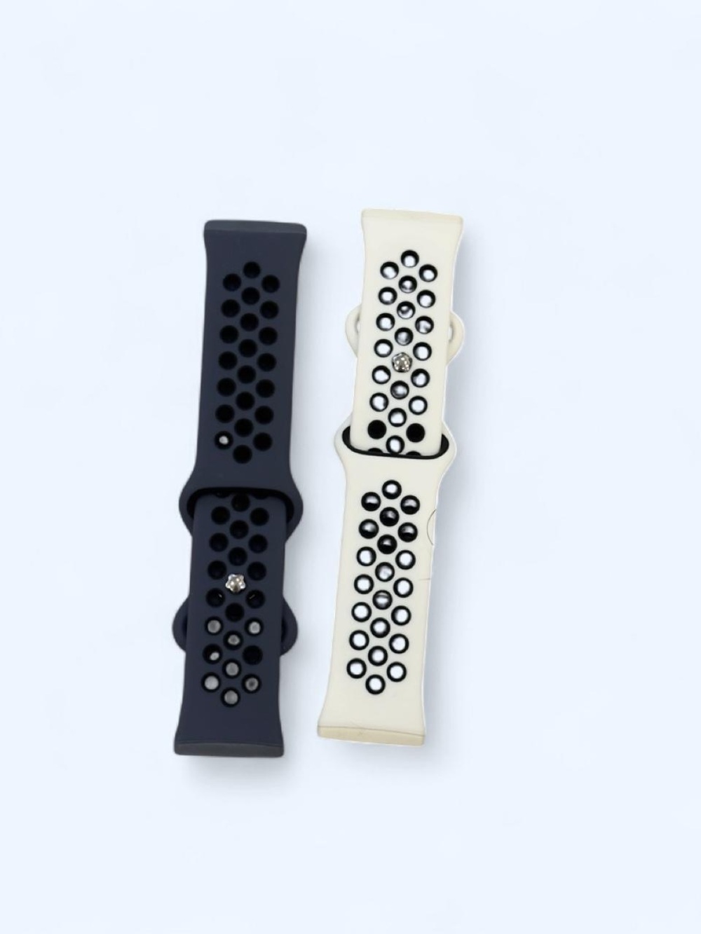fitbit Black and Cream Vent Silicone Replacement Bands